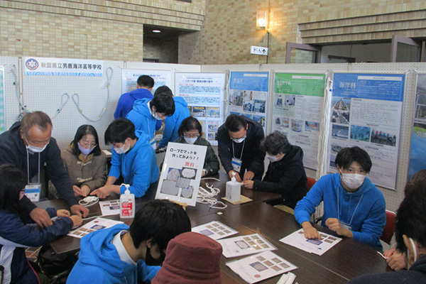 秋田県立男鹿海洋高等学校の取り組み 産学官連携の写真2
