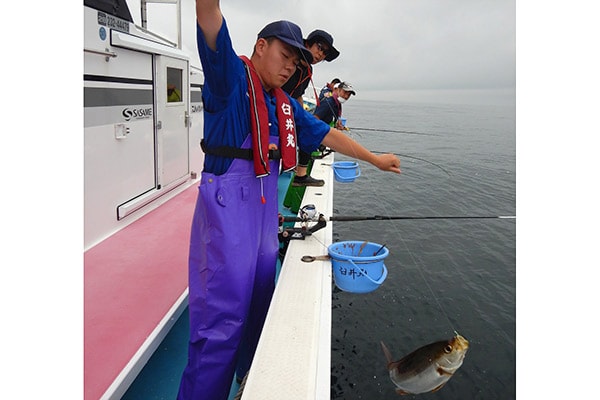 大原高等学校の取り組み 海釣りの写真